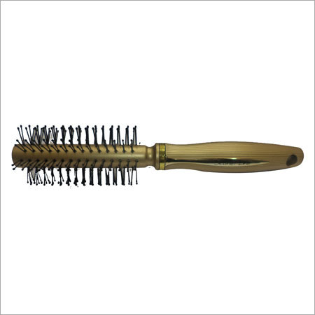 Golden Round Hair Brush