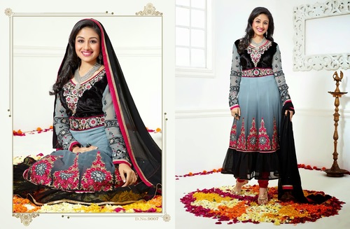 ANARKALI SALWAR KAMEEZ DUPATTA