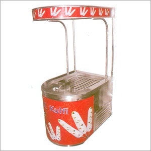 Steel Kulfi Counter