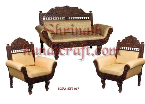 Teak Sofa Set 017