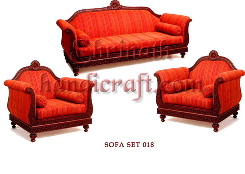 Teak Sofa Set 018