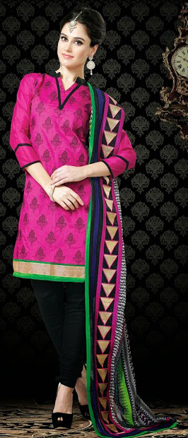 Chanderi Dress Material