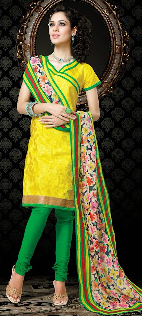 Chanderi Dress Material Online
