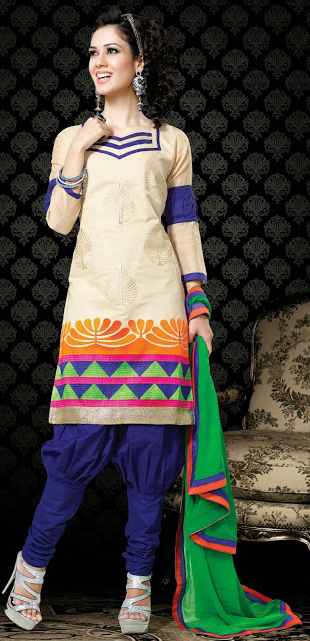 Designer Unstitched Salwar Kameez