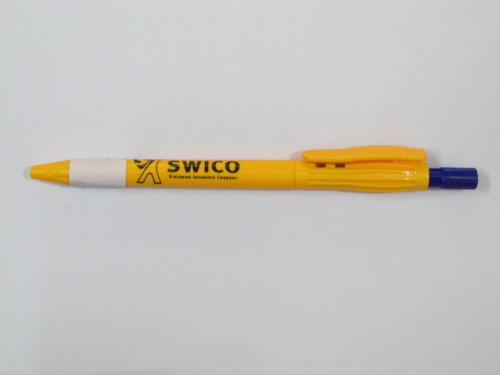 Pens - Plastic, 14cm, Blue Ink, 0.7mm Tip | Smooth Writing, Durable Design, Comfortable Grip, Customizable Logo