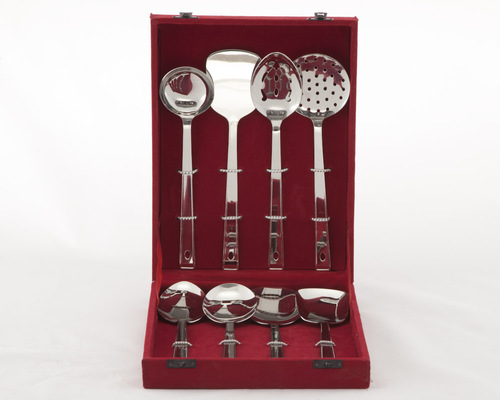 8 Pcs Serving Set Prime Design In Velvet Box