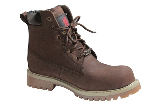 MEN'S LEATHER STEEL TOE SHOES