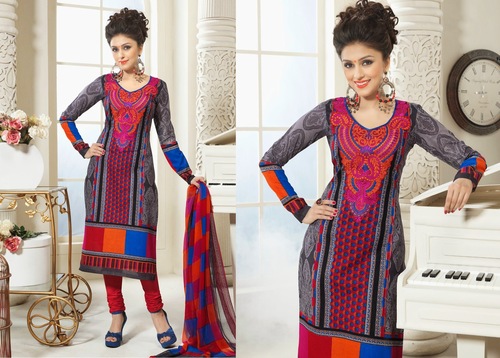 Cotton Churidar Salwar Kameez