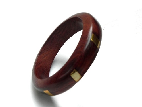 Bangles - Wood, 60-80mm Diameter, Dark Red | Stylish Accessory, Durable, Handcrafted, Smooth Finish