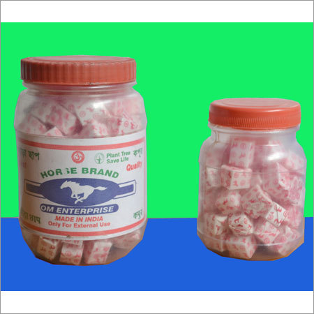 Plastic Container Packed Camphor