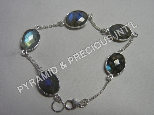 Sterling Silver Labradorite Bracelet