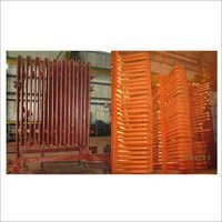Economiser Coil - Galvanized Steel, Orange Color | Customizable Configuration, Fast Heating, Oxidation Resistant, High Tensile Strength