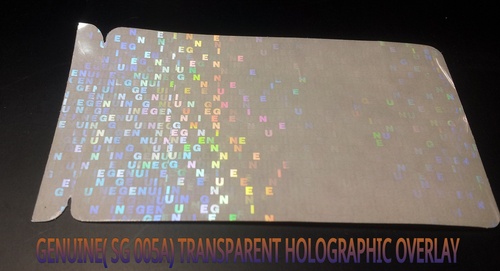 Genuine Holographic Overlay