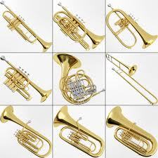Brass Trumpet Band Set