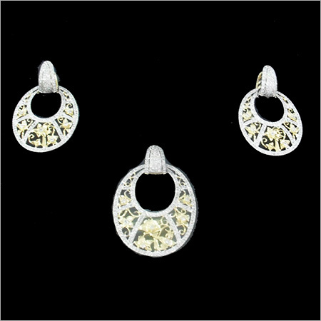 CZ Pendant Set