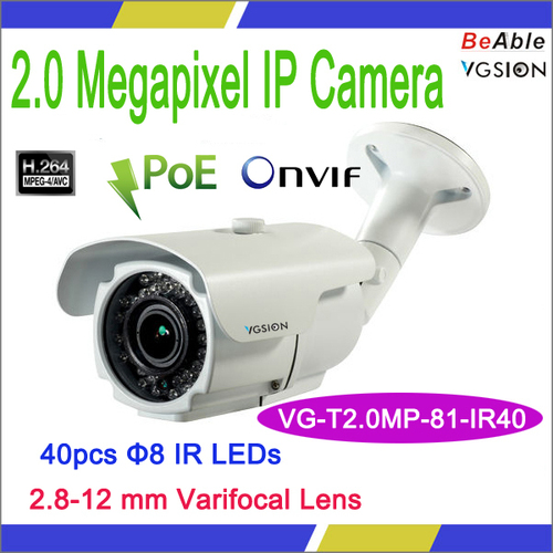 2.0 MP indoor & outdoor IP Camera
