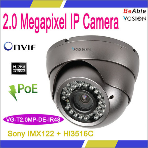 2.0 MP Metal Dome IP Camera