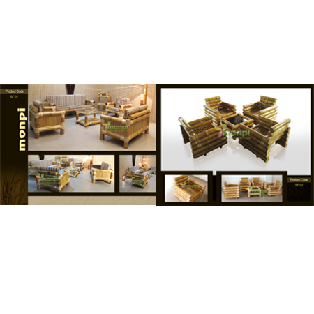 Interiors Bamboo Sofa Sets