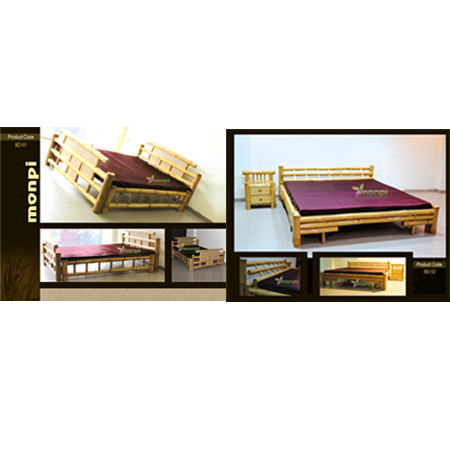 Designer Bamboo Bed