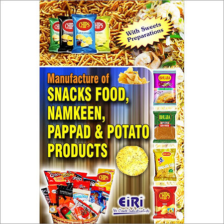 Manufacture Snacks Food, Namkeen, Pappad Products