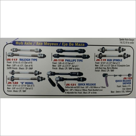 Bicycle Hub Axle