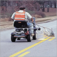 Cold Spraying Road Paint Cold Spraying Road Paint