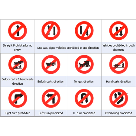 Mandatory Signs