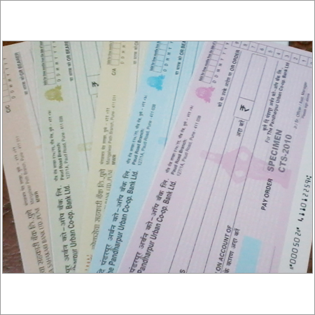 Preprinted M.I.C.R.Cheques