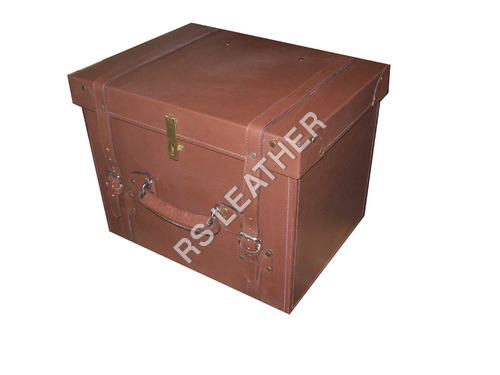 Brown Leather Boxes