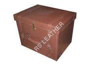 Brown Leather Boxes