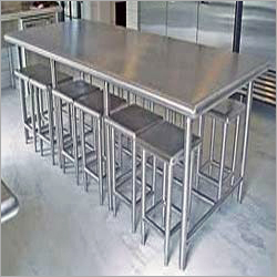 Stainless Steel Furniture - Brushed Finish, Variable Dimensions | Durable, Stylish, Space-Saving, High Load Capacity