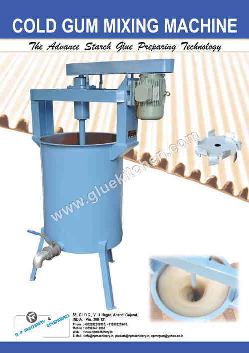 Cold Gum Mixing Machine