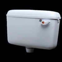 Toilet Cistern - Carbon Steel, 6x12 Inches, Rectangular | Wall Connection, Equipped With Stopper Ball And Water Regulation Knob