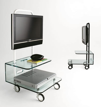 T V Stand Glass