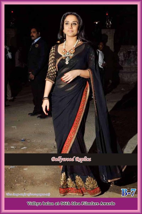 Vidya Balan Bollywood Replica Saree