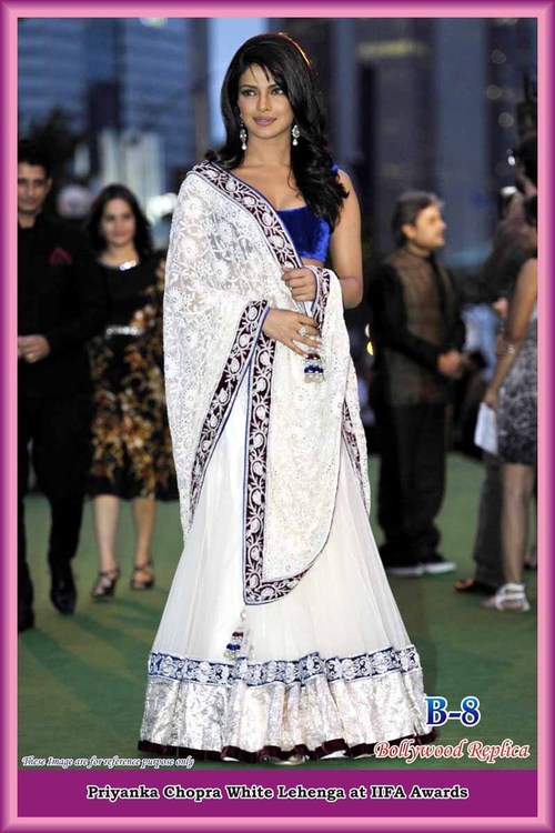 Priyanka Bollywood Lehnga Style Saree