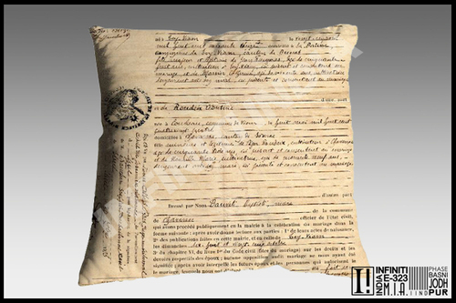 Machine Made Vintage Cushion