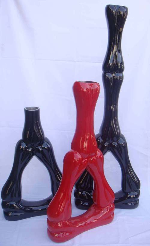 ALUMINIUM FLOWER VASE