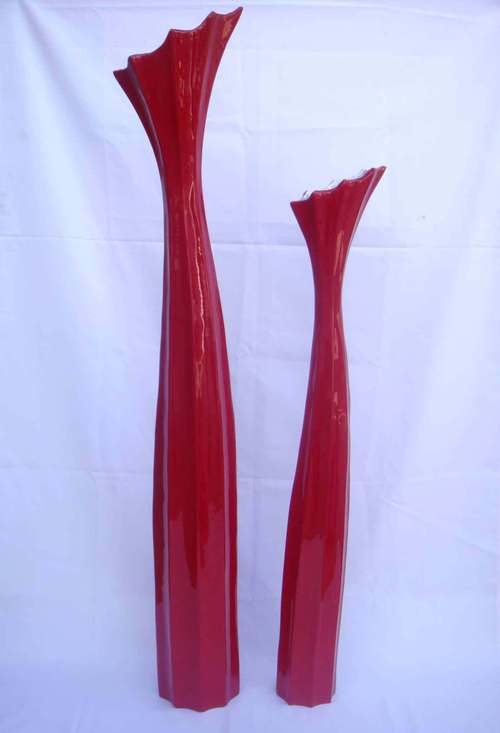 ALUMINIUM FLOWER VASE