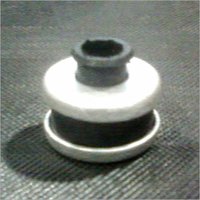 White And Black Duct Rubber Mount