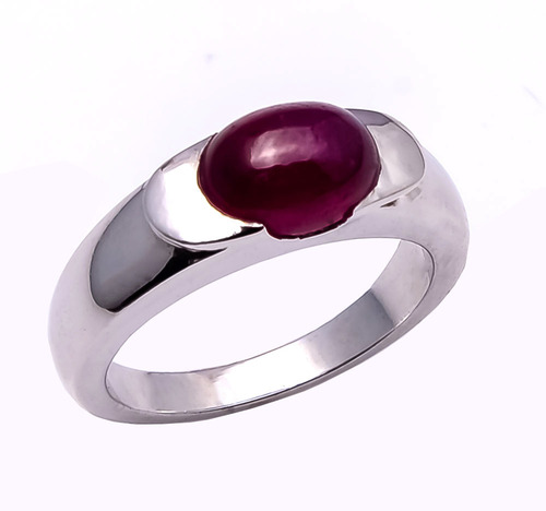 925 sterling silver Ruby gemstone ring