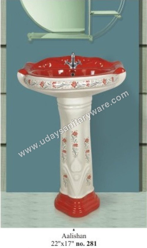 KIWI Pedestal Washbasin