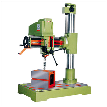 V Belt Driven Radial Drill Machine