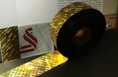 HOT STAMPING FOIL CUSTOM HOLOGRAMS