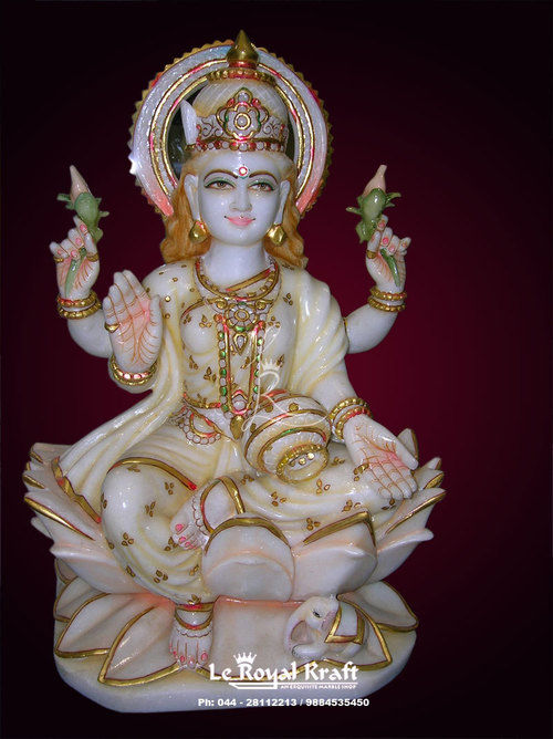 Lakshmiji Statue in Marble
