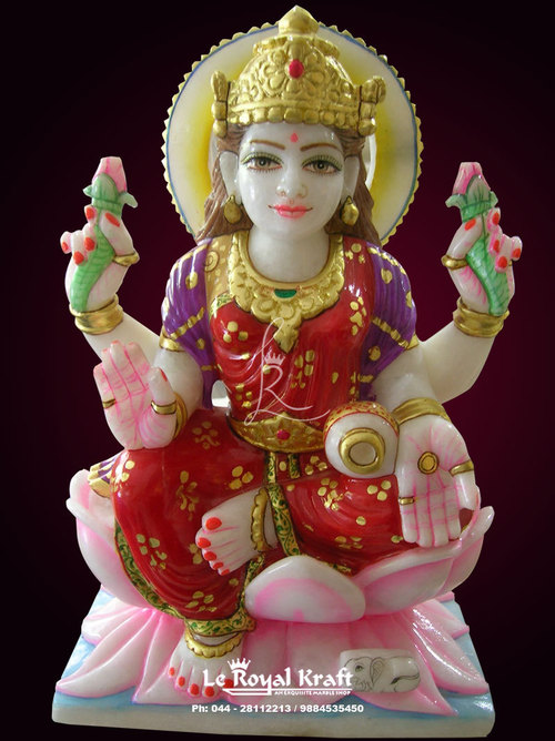 Marble Laxmi Idol