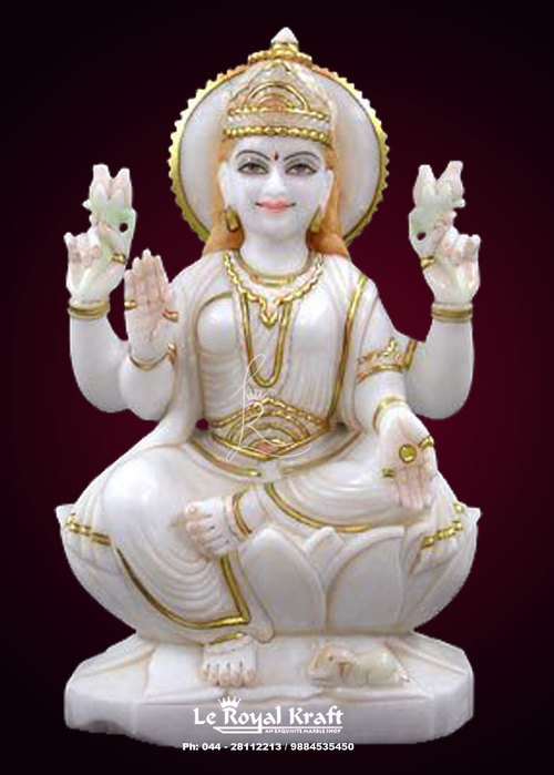 Marble Laxmi Mata Statue