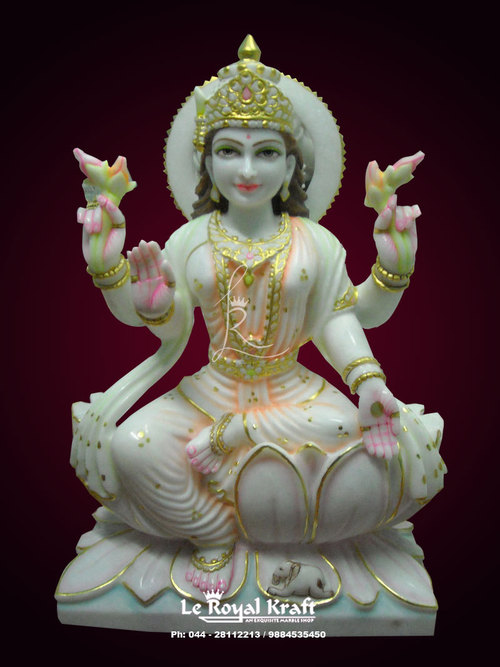 Marble Laxmi Ji Statue