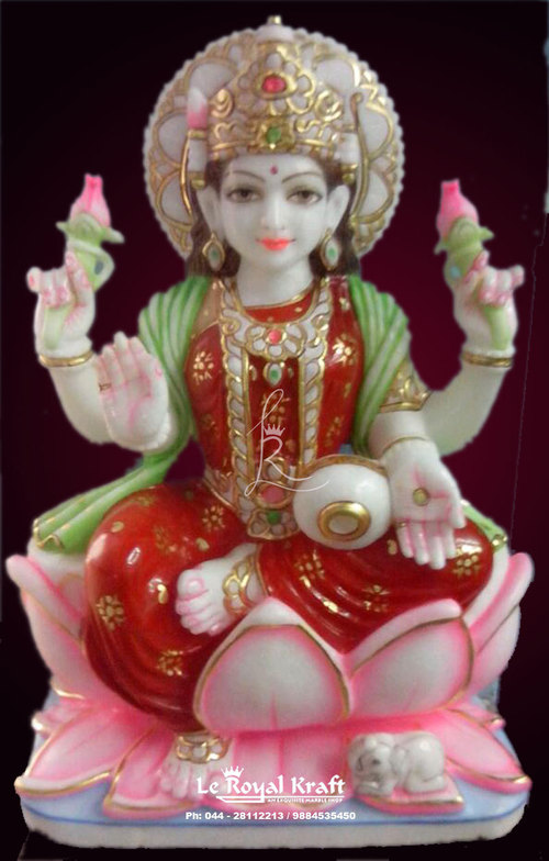 Marble Laxmimata Idols