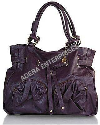 Blue Leather Handbags